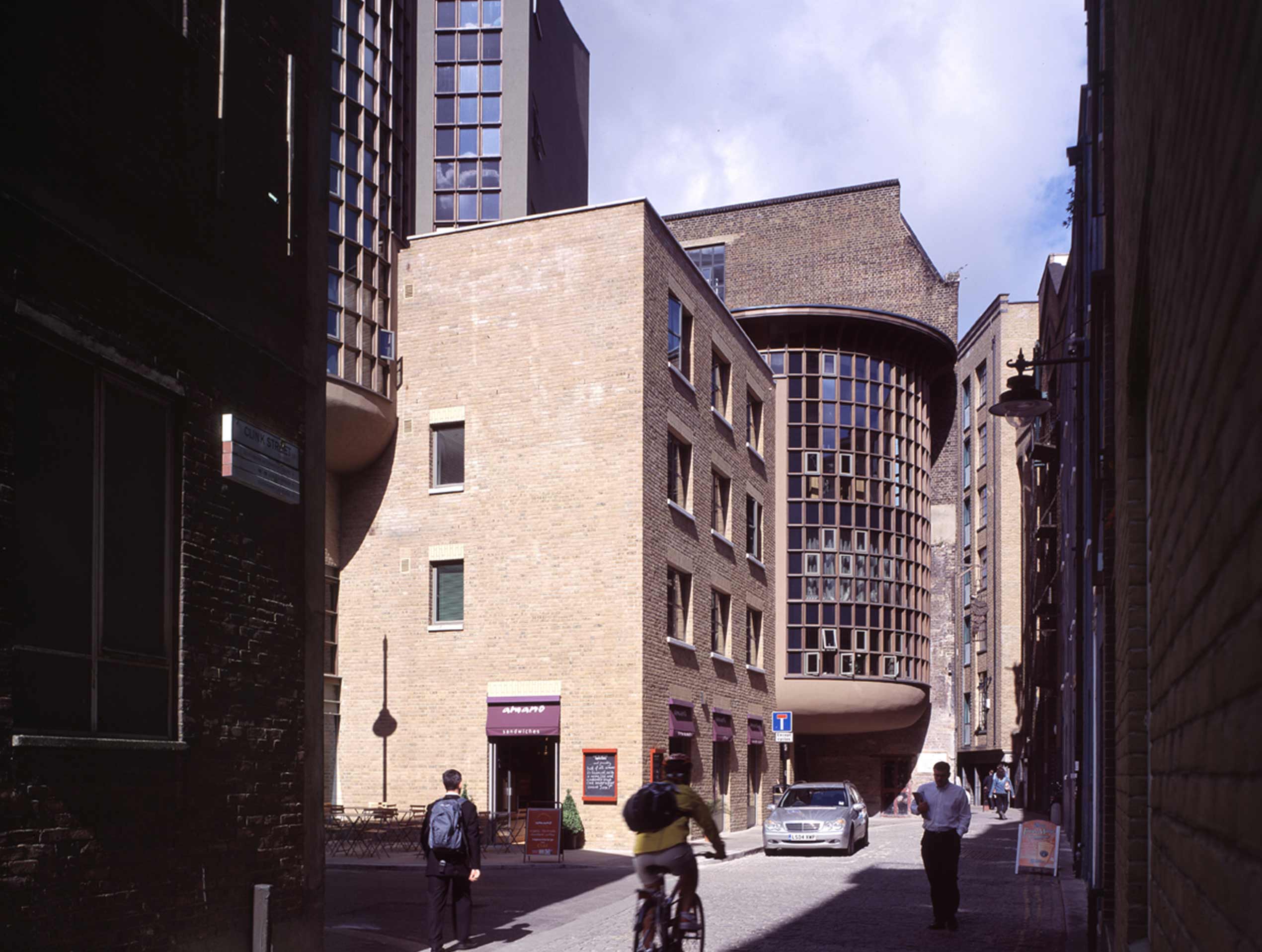 A view of the Clink building in London | Ethos Construction 2019